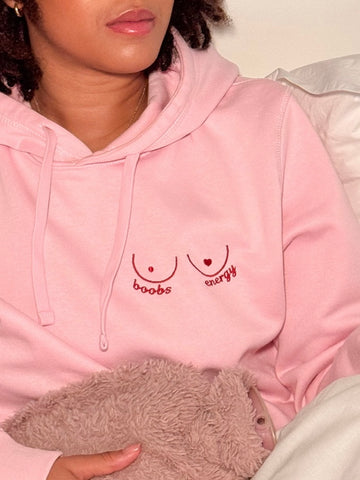 Sweat brodé Boobs Energy