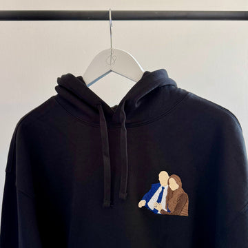 Sweat personnalisé à partir d’une photo - Broderie pleine