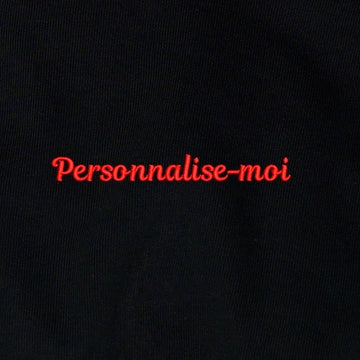 Sweat avec message personnalisé