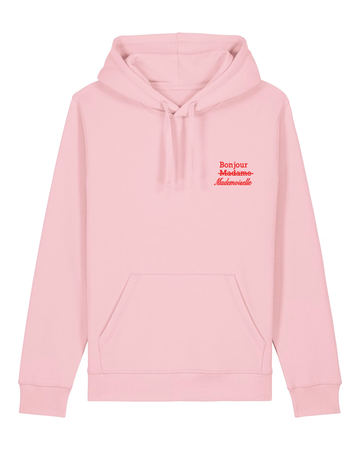 Sweat brodé Bonjour Mademoiselle