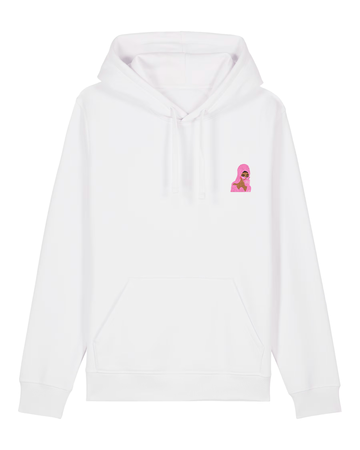 Sweat brodé Pink Power
