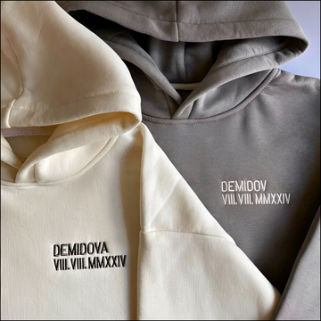 Sweat avec message personnalisé