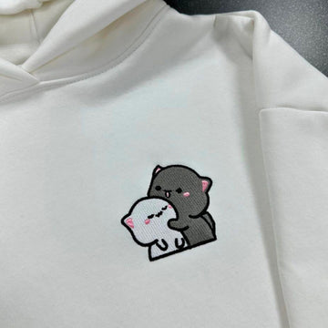 Sweat personnalisé à partir d’une photo - Broderie pleine